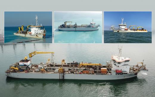 Jan De Nul Group automation 4 TSHD's on image