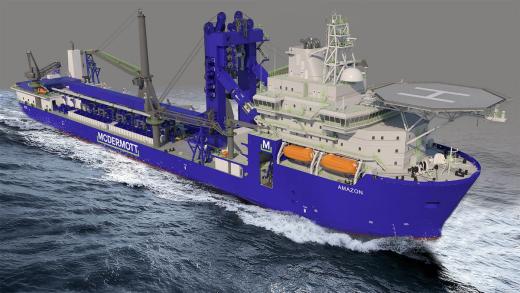 Amazon vessel Alewijnse Royal IHC McDermott