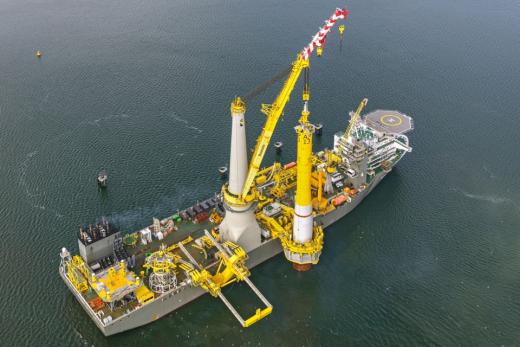 Crane vessel Boskalis Bokalift 2 Alewijnse Royal Huisman