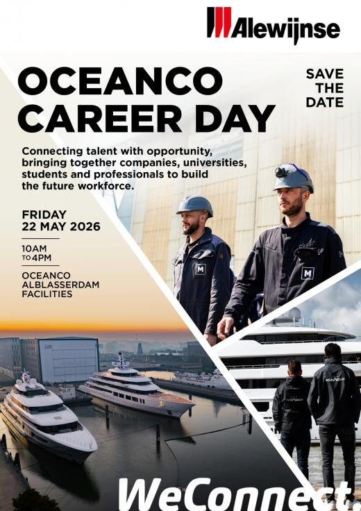Alewijnse Oceanco Career Day 22 May 2026 Alblasserdam