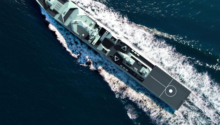 PES-frigate by Damen and Alewijnse for Colombian Navy