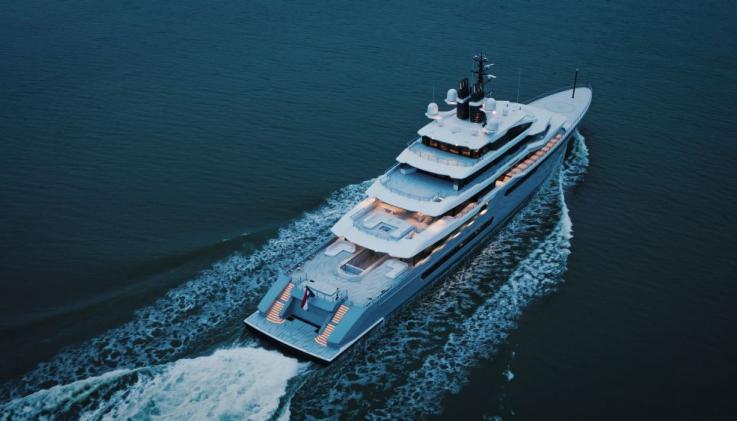 Oceanco delivers Leviathan - Alewijnse & Gabe Newell